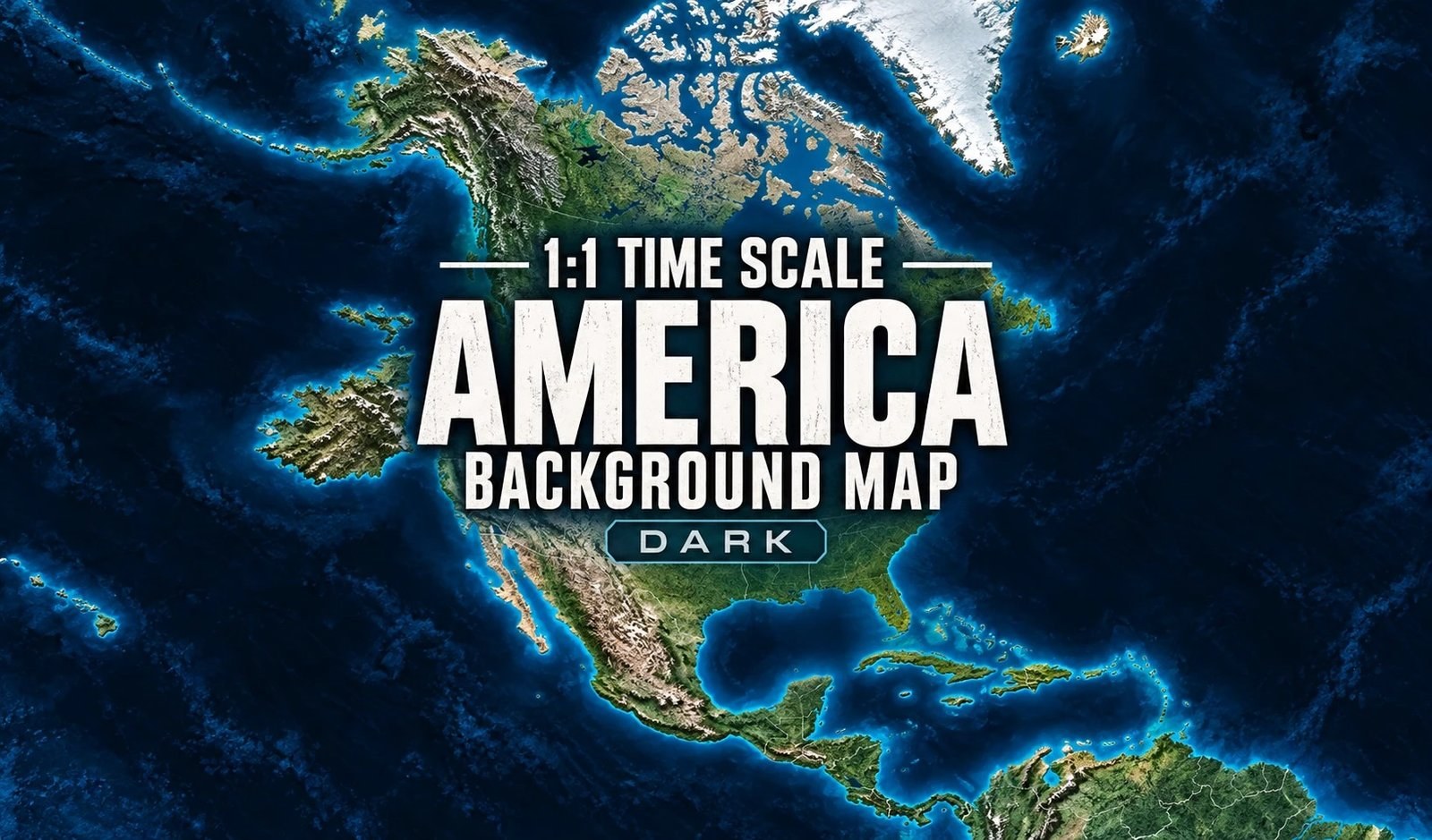 1‑1 Time Scale America Background Map screenshot