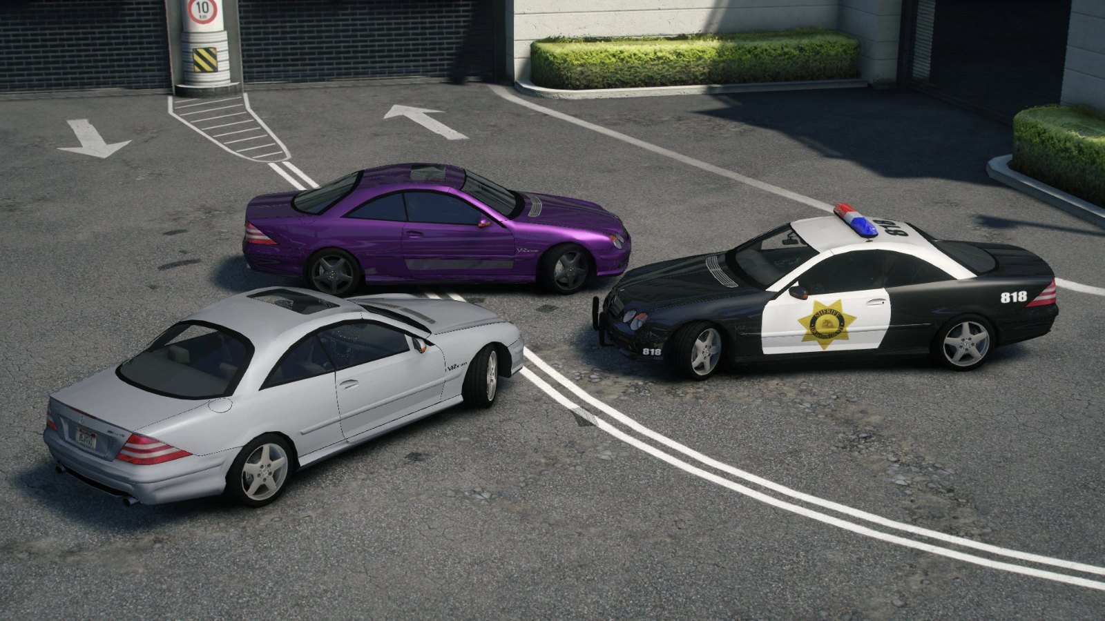 2000 Mercedes-Benz CL 55 AMG Pack
