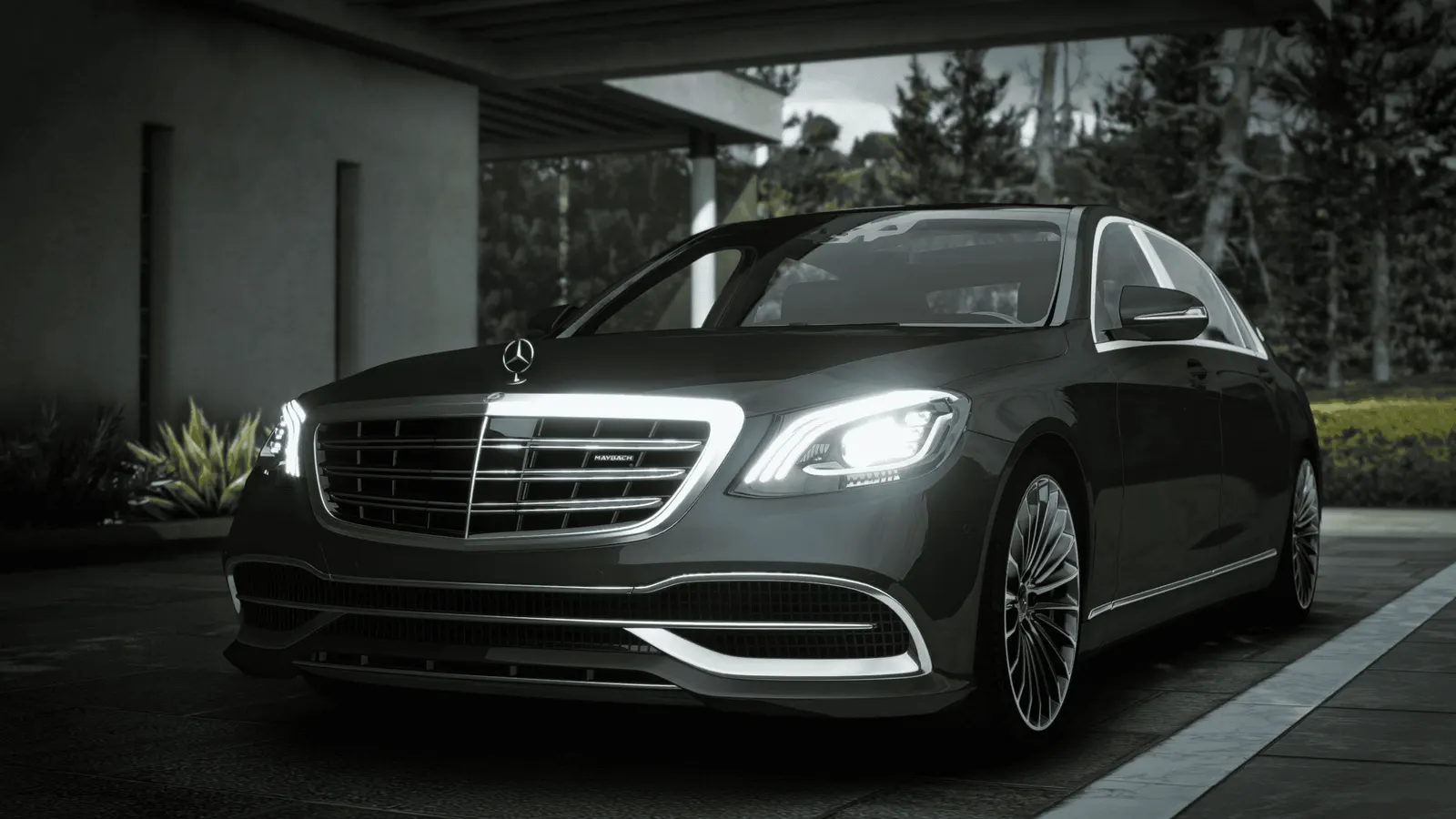 2018 Maybach S650 screenshot