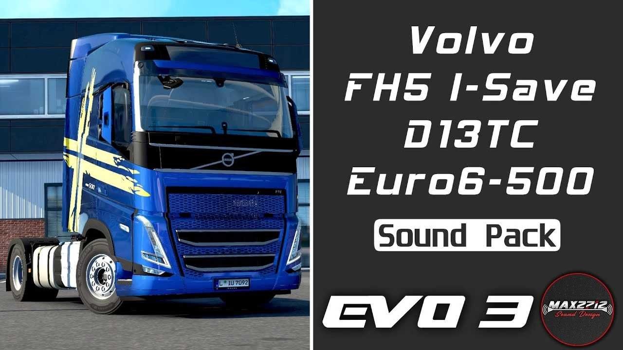 2023 Volvo FH5 I-Save 500 D13TC Sound Pack screenshot