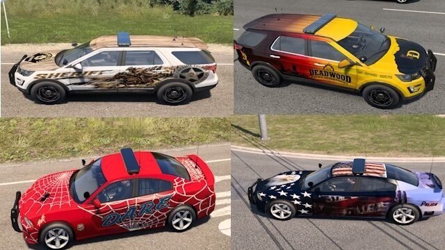 209 Police Cars screenshot