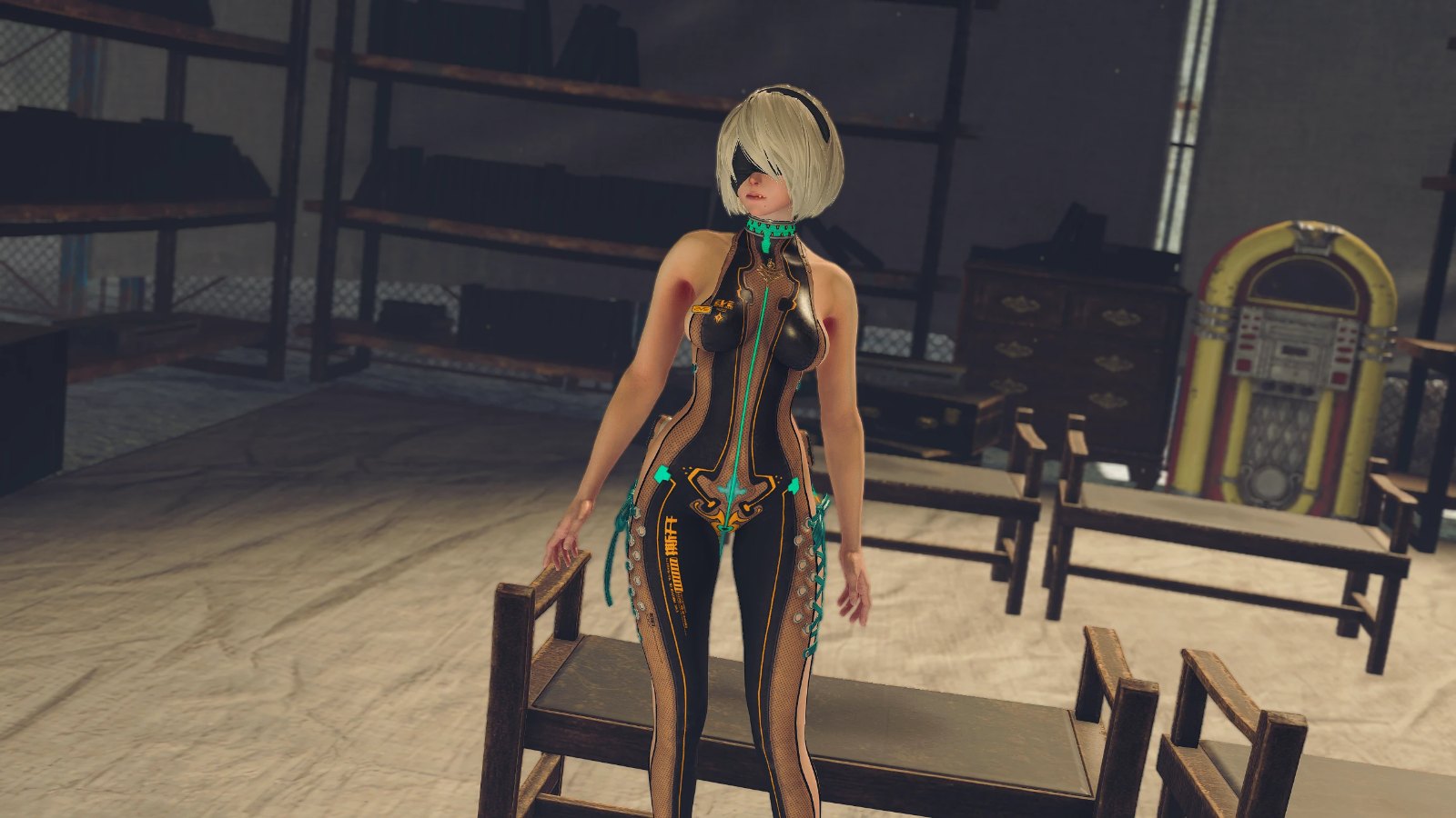 2B in Prototype Planet Diving Suit (Stellar Blade) screenshot