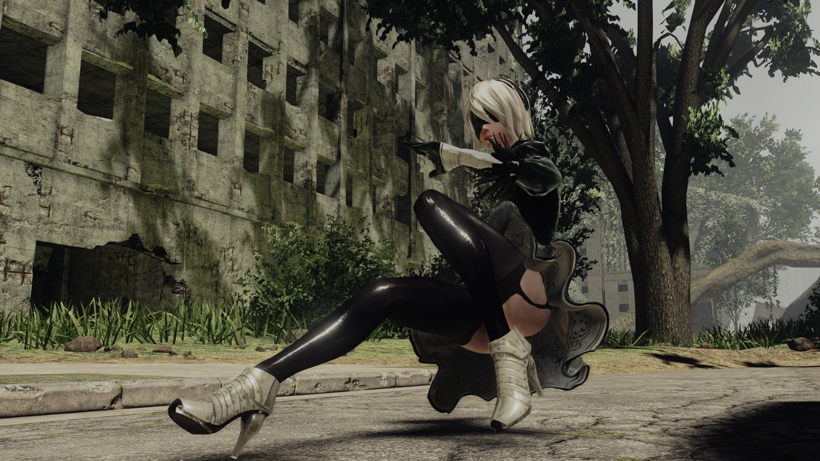 2B with stocking screenshot