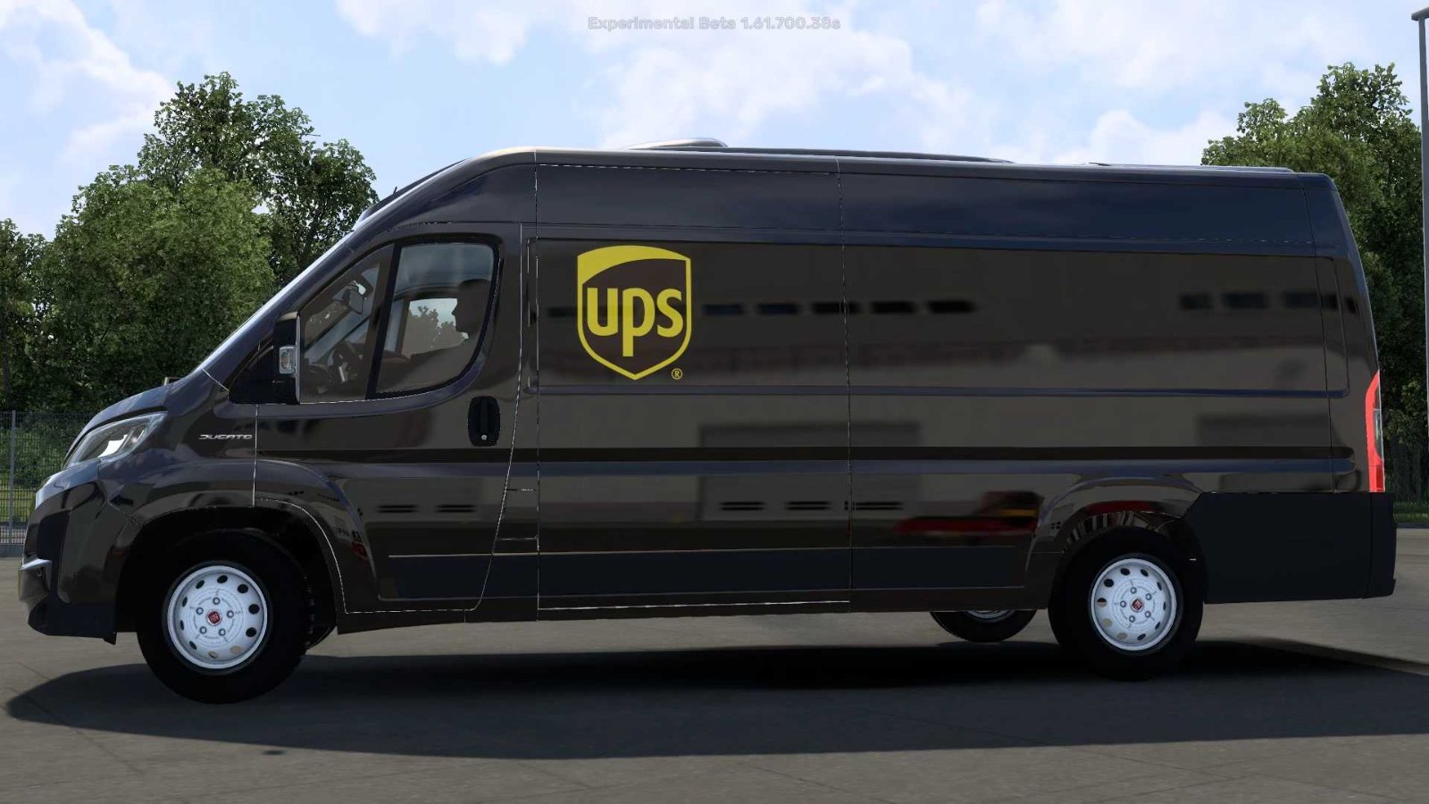8K UPS 2003 Fiat Ducato Skin