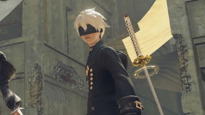 9S - Nier hair screenshot