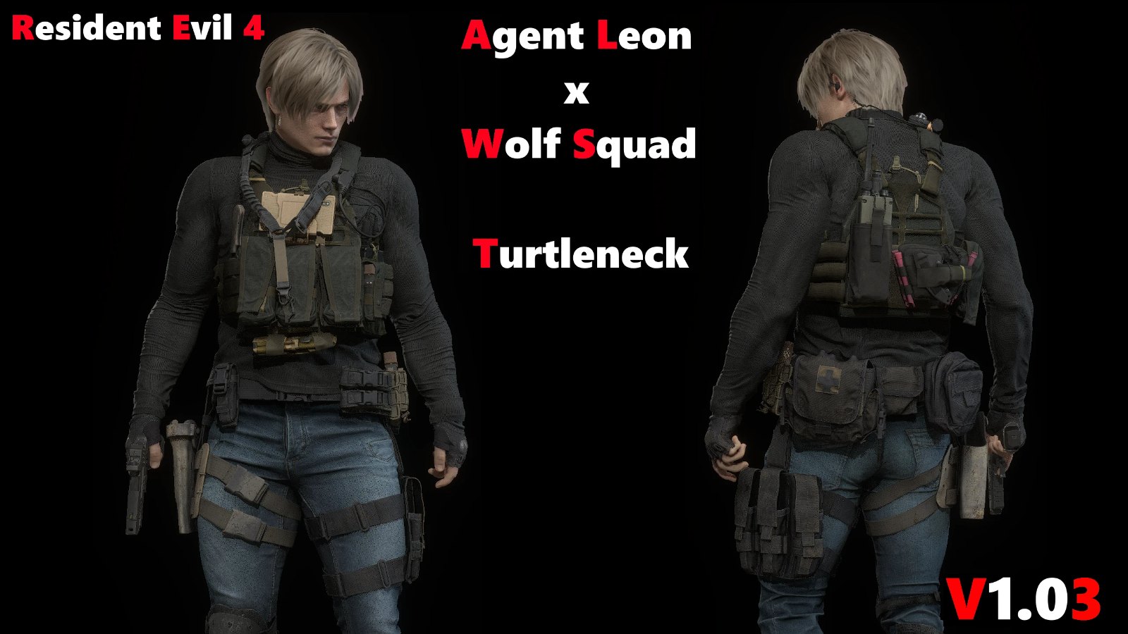 Agent Leon x Wolf Squad - Turtleneck screenshot