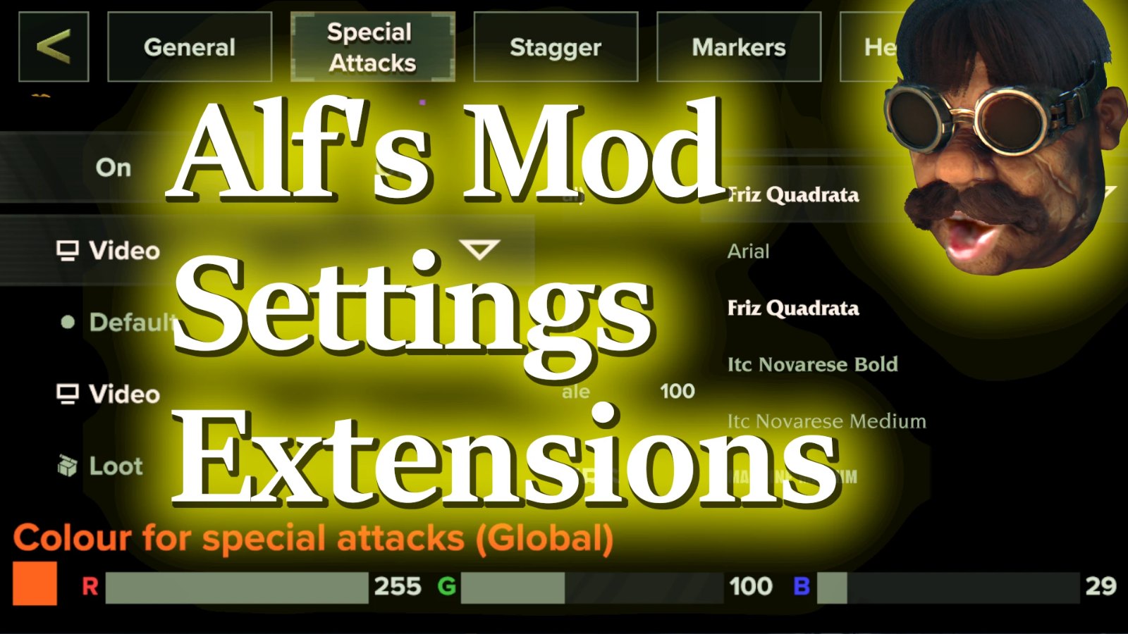 Alf's DMF (Mod Settings) Extensions