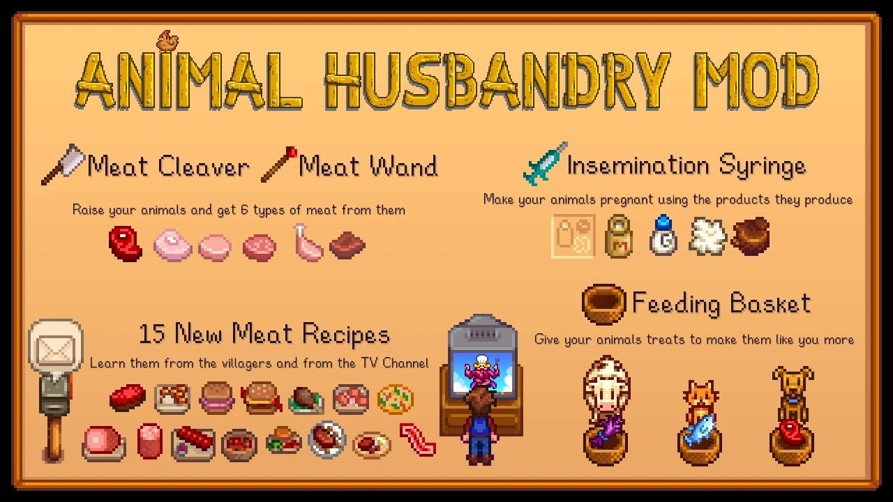 Animal Husbandry Mod screenshot
