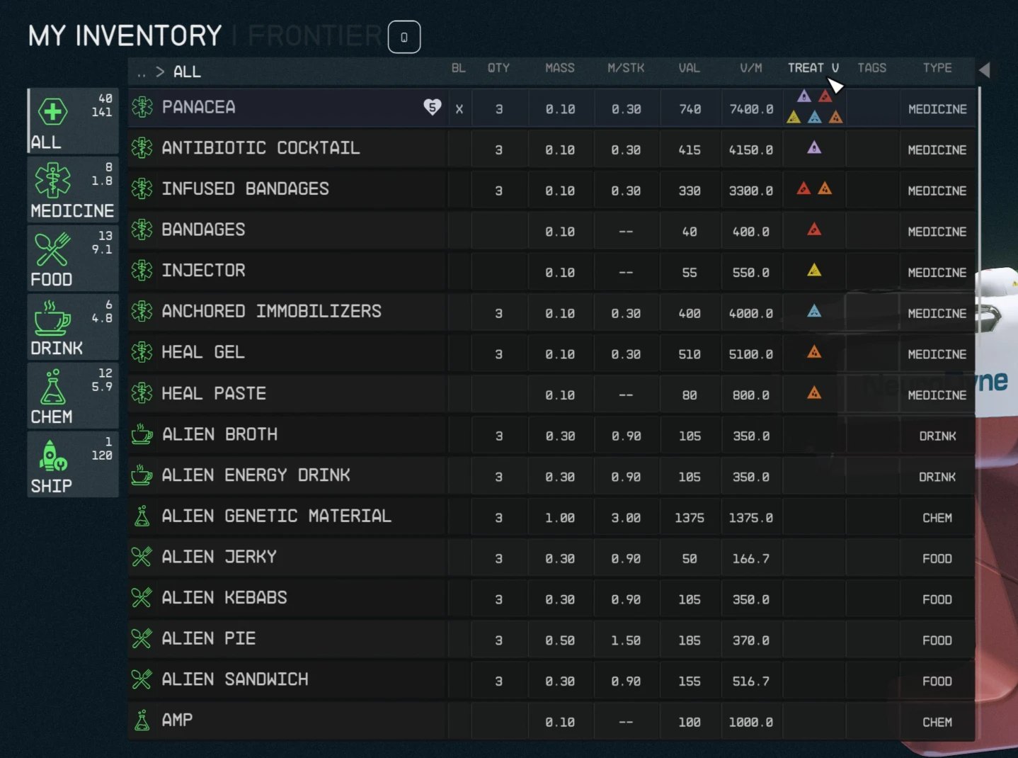 Astral UI screenshot