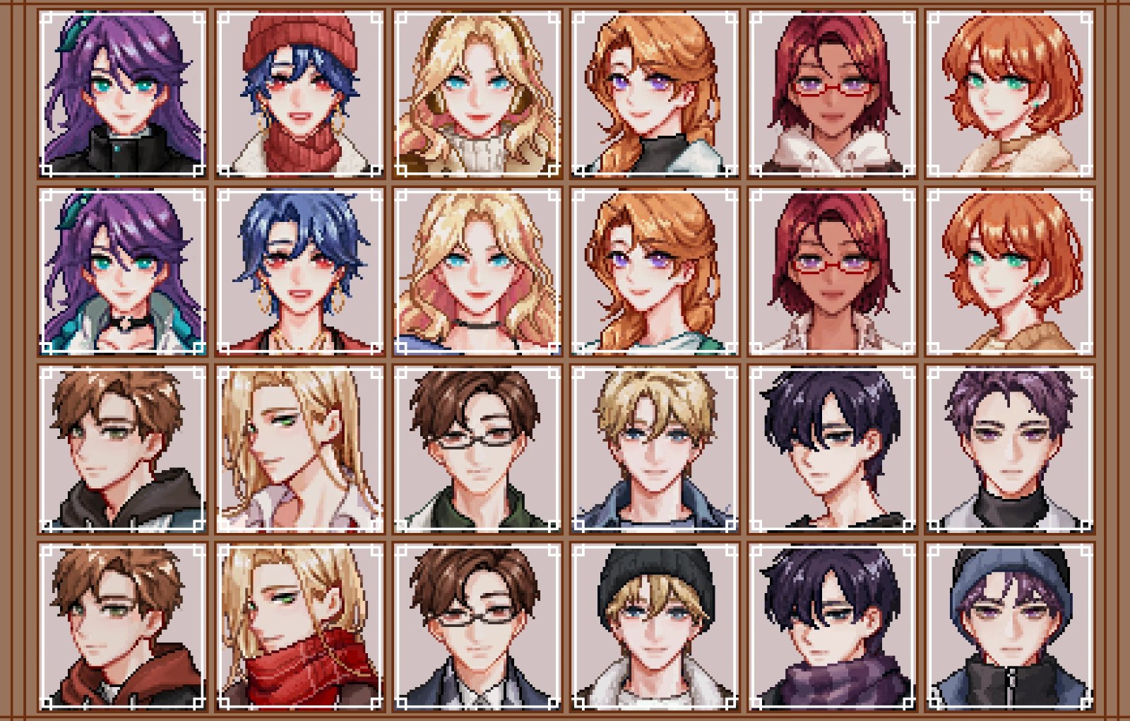 BaZhua's Marriable Role Portraits