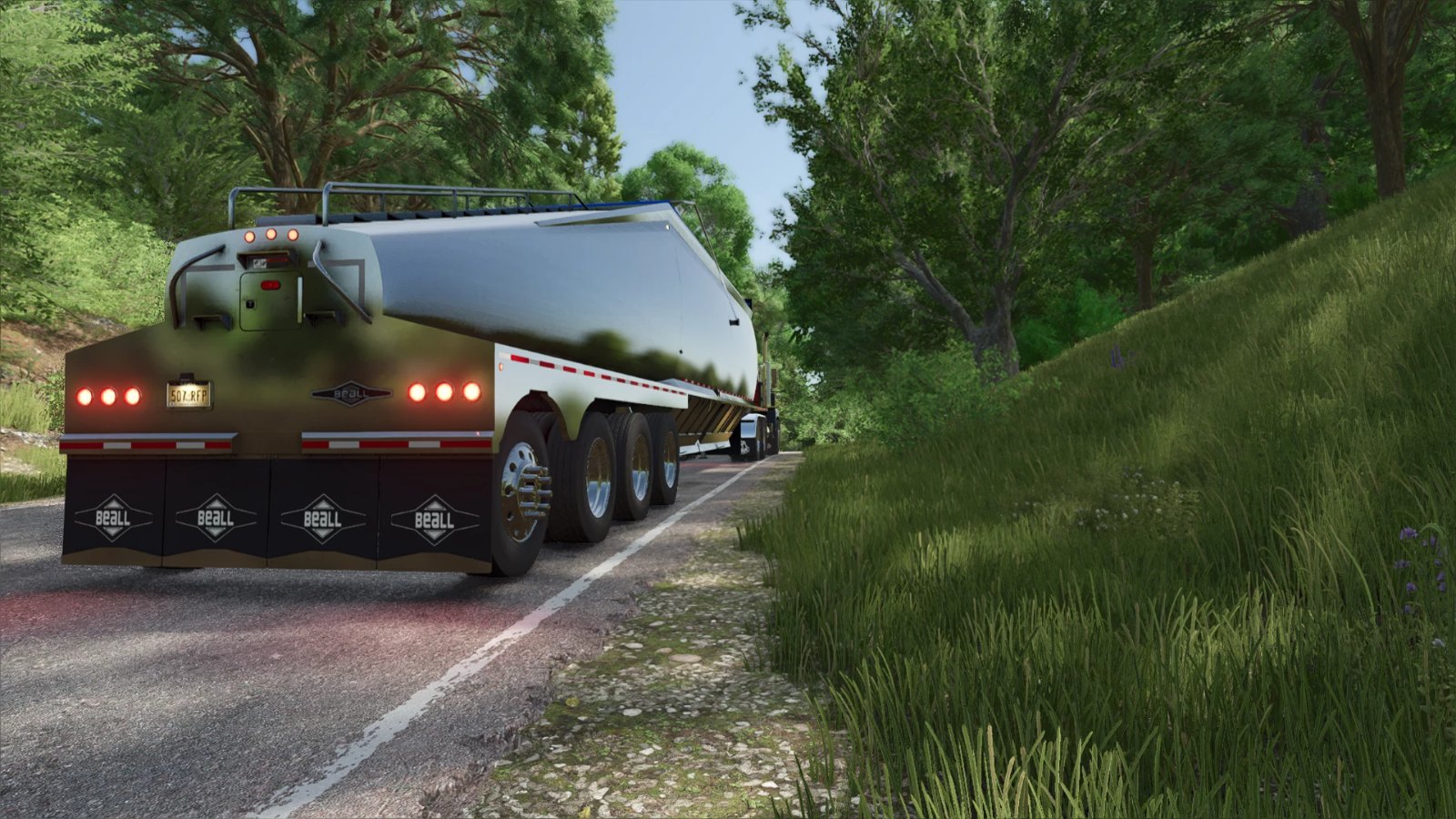 Beall Bullet Quad Axle Belly Dump screenshot
