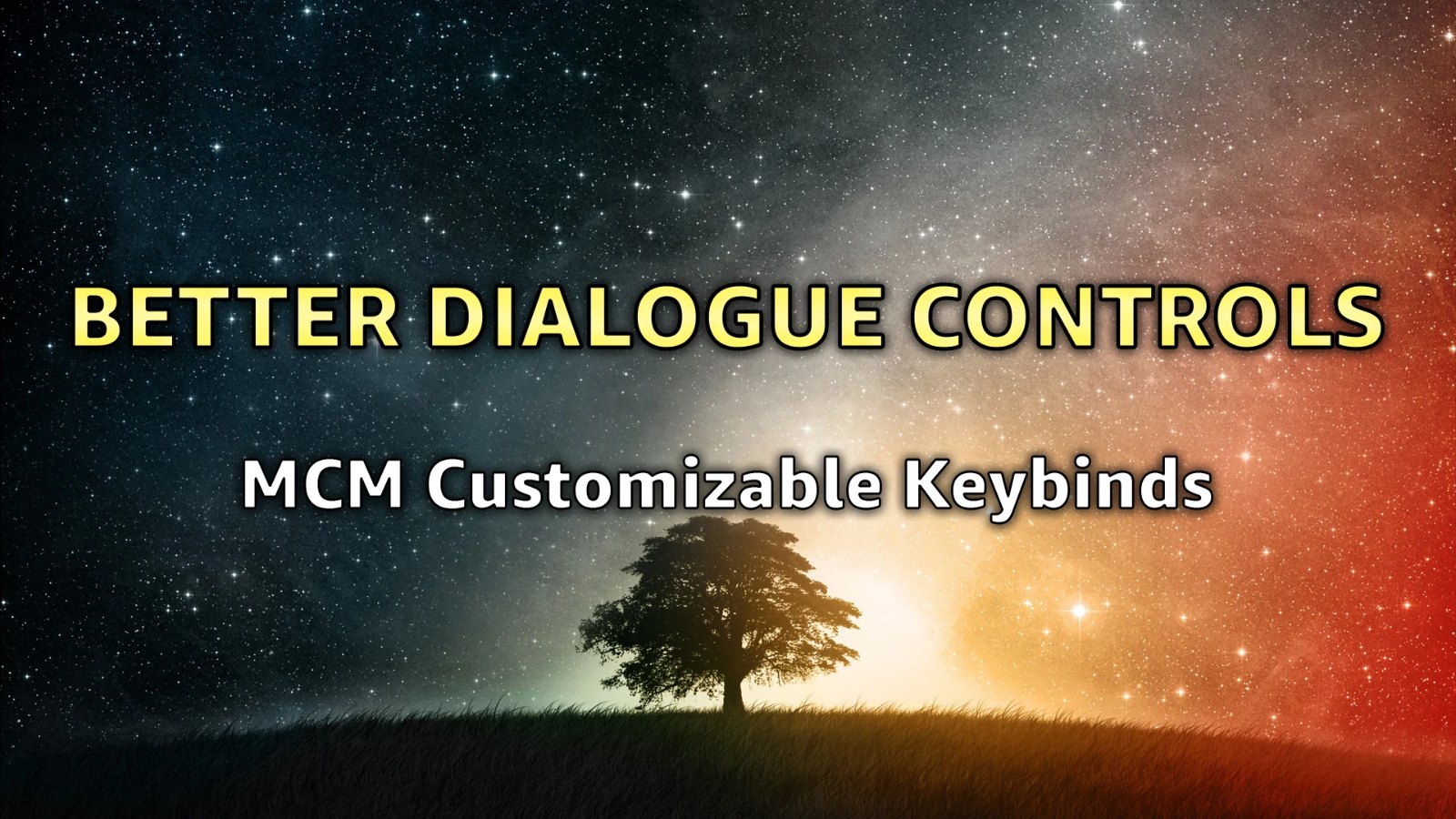 Better Dialogue Controls