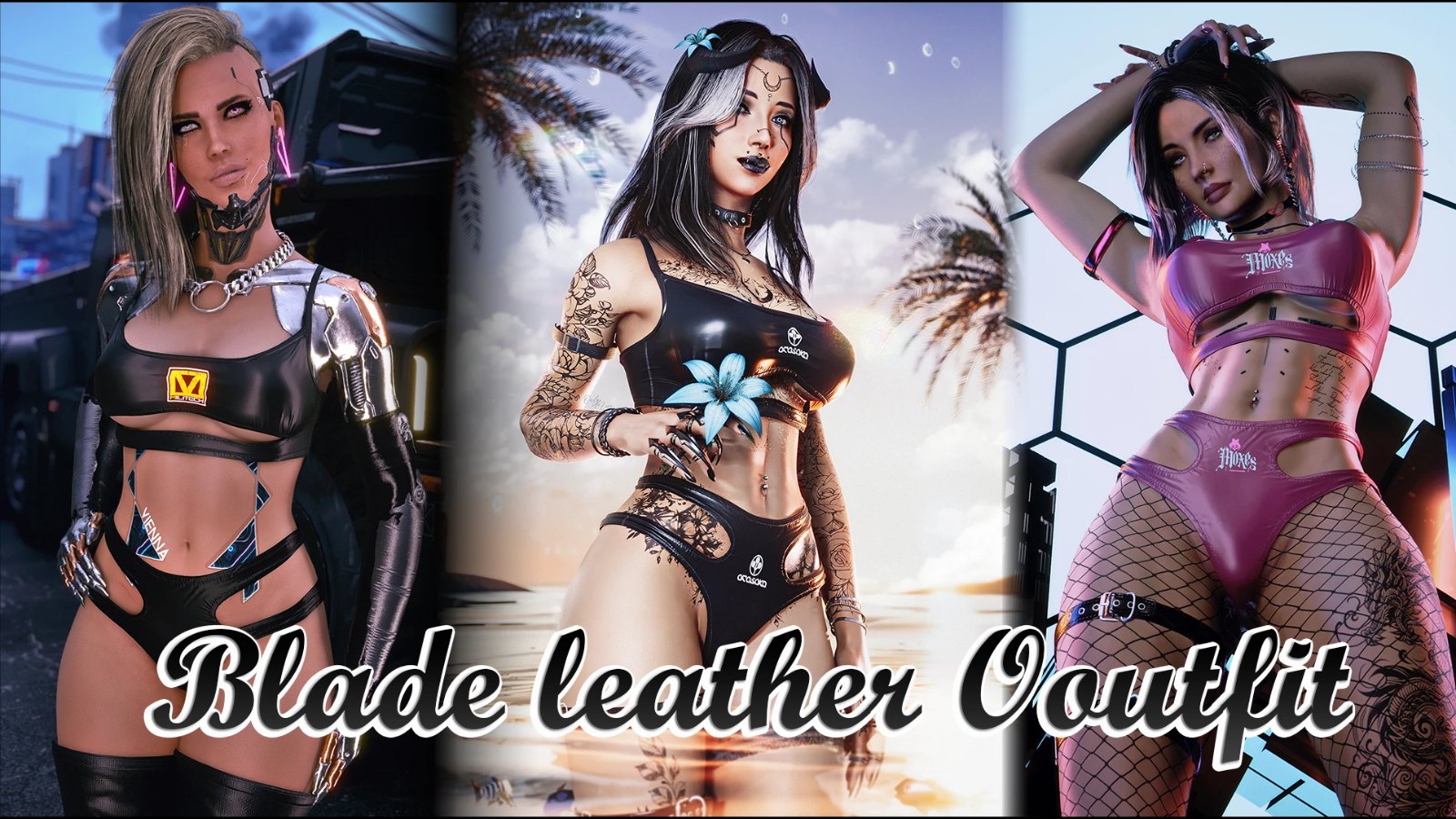 Blade Leather Outfit screenshot