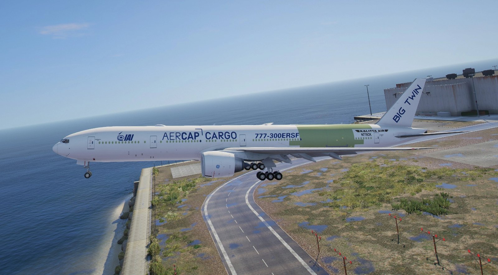 Boeing 777-300ERSF "The Big Twin" Paintjob