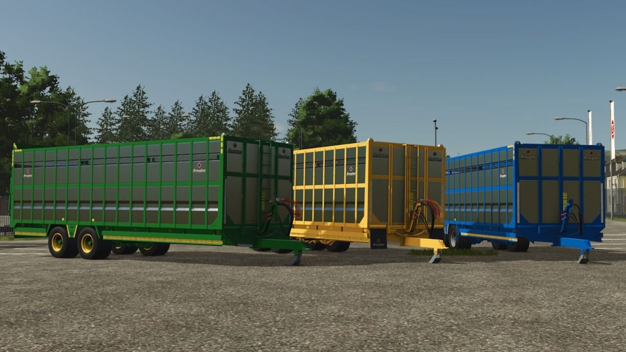 Broughan 28F Animal Trailer screenshot