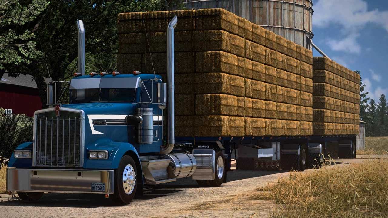 Cali Hay Flats Trailer