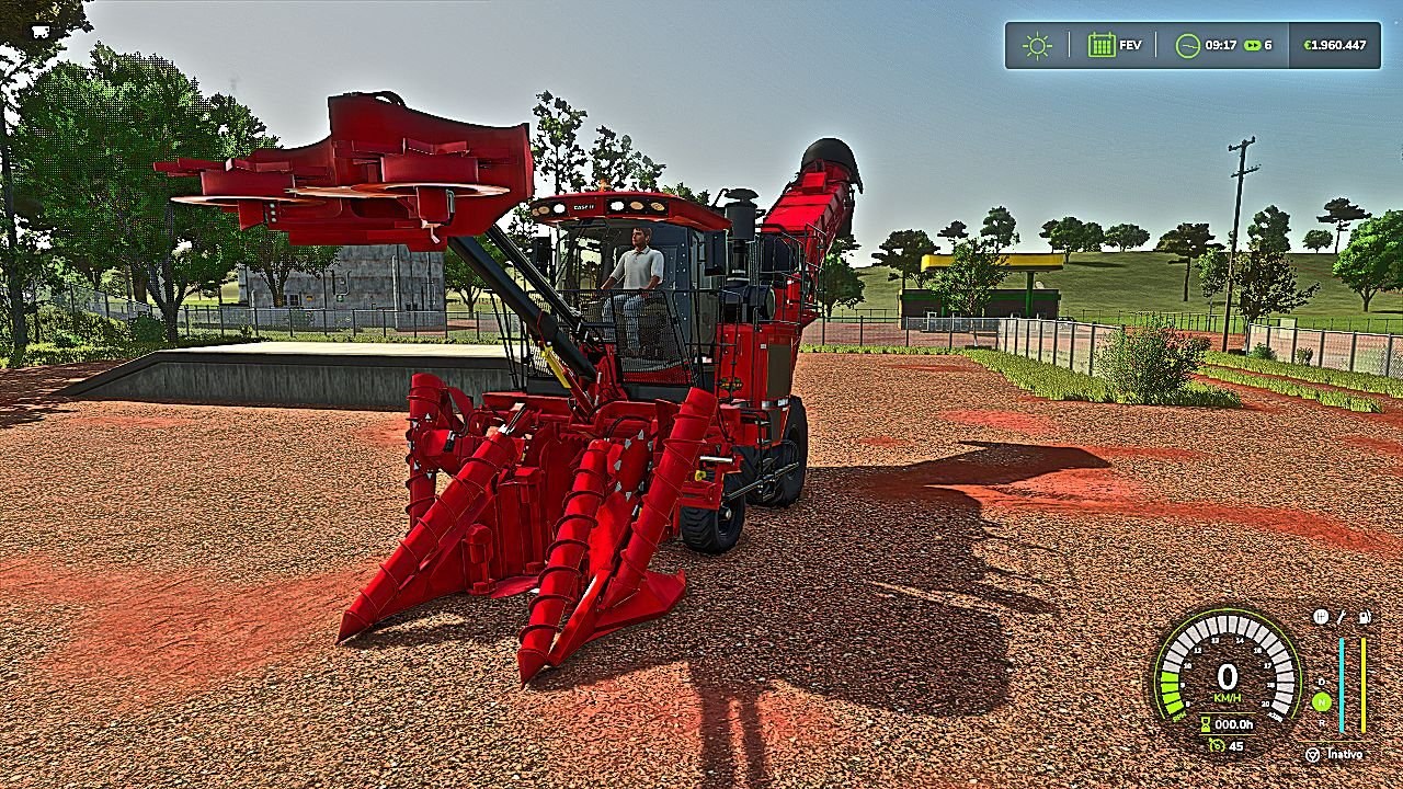 Case IH Austoft 8800 WHC Australian (Tire‑Equipped Version) screenshot