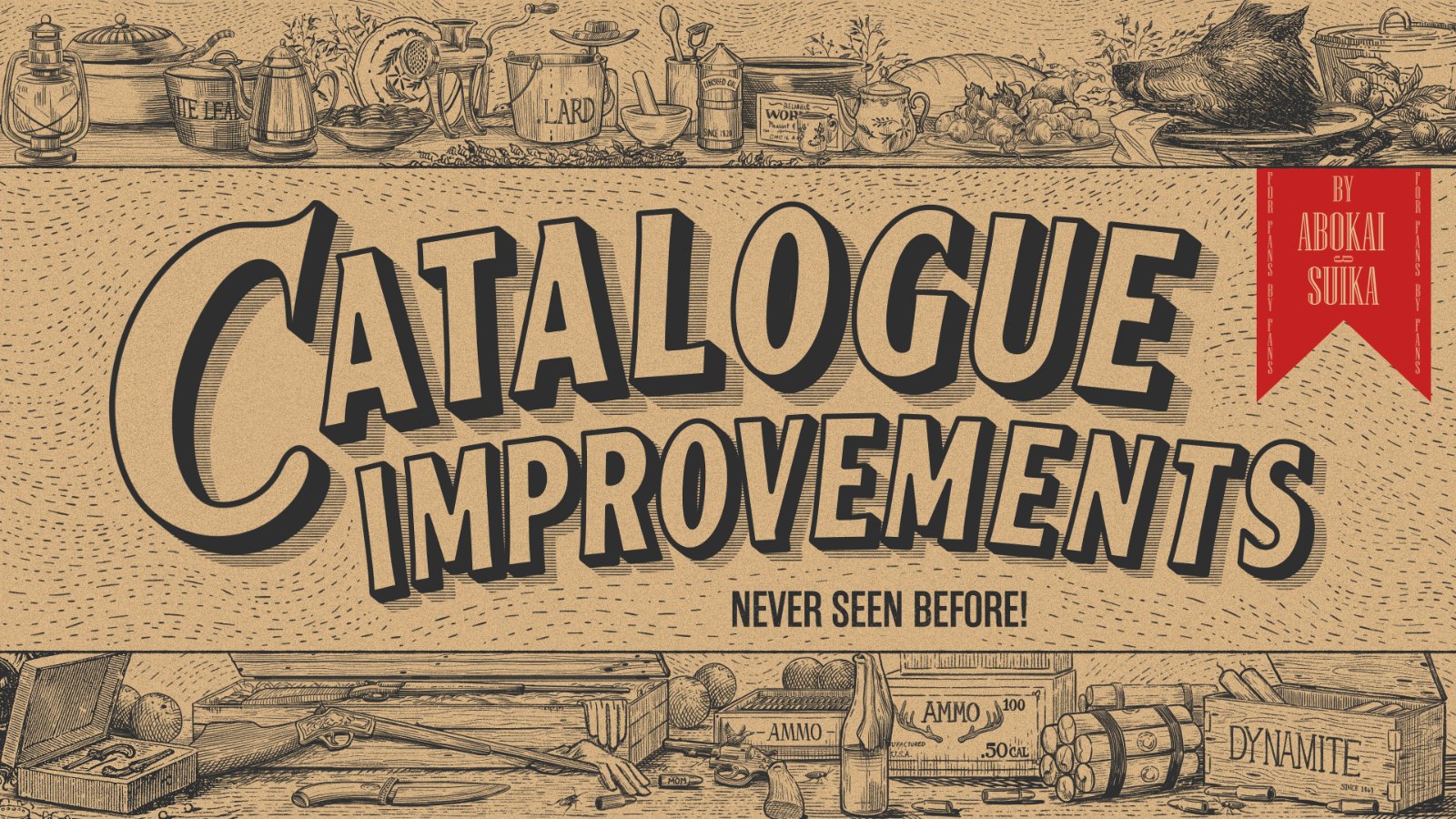 Catalogue Improvements screenshot