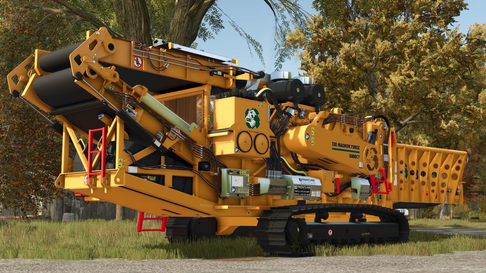 CBI 6800CT Industrial Grinder screenshot