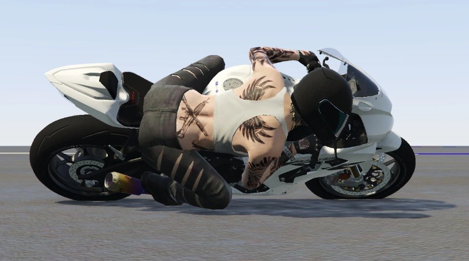 CBR1000RR-R motoGP Lean Angle screenshot