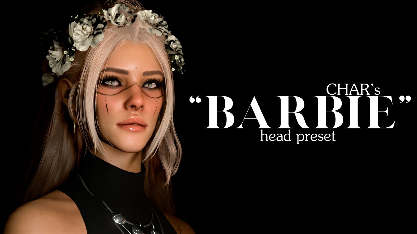 CHAR's Barbie Head