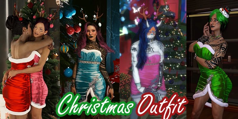 Christmas Outfit - (Fem - Male) screenshot