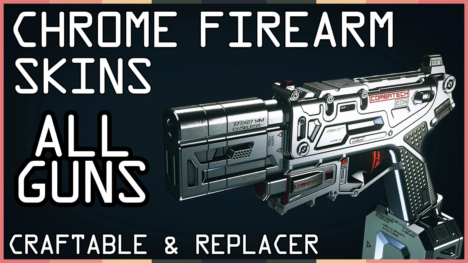 Chrome Firearm Skins - All in One