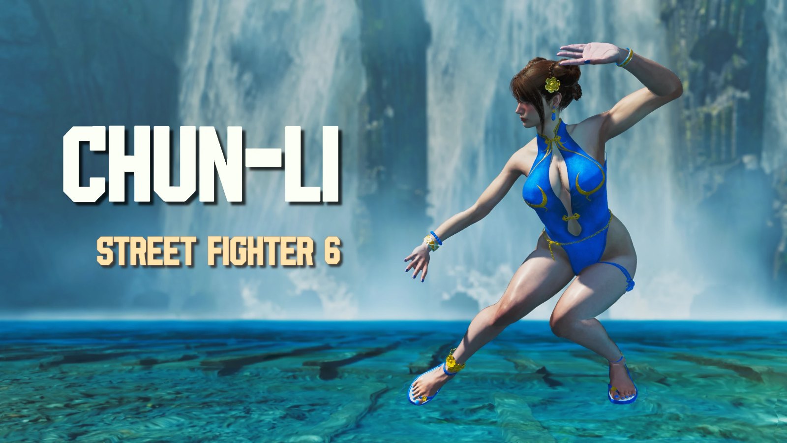 Chun-Li SF6 Beach outfit (Regular and Ver.R) screenshot