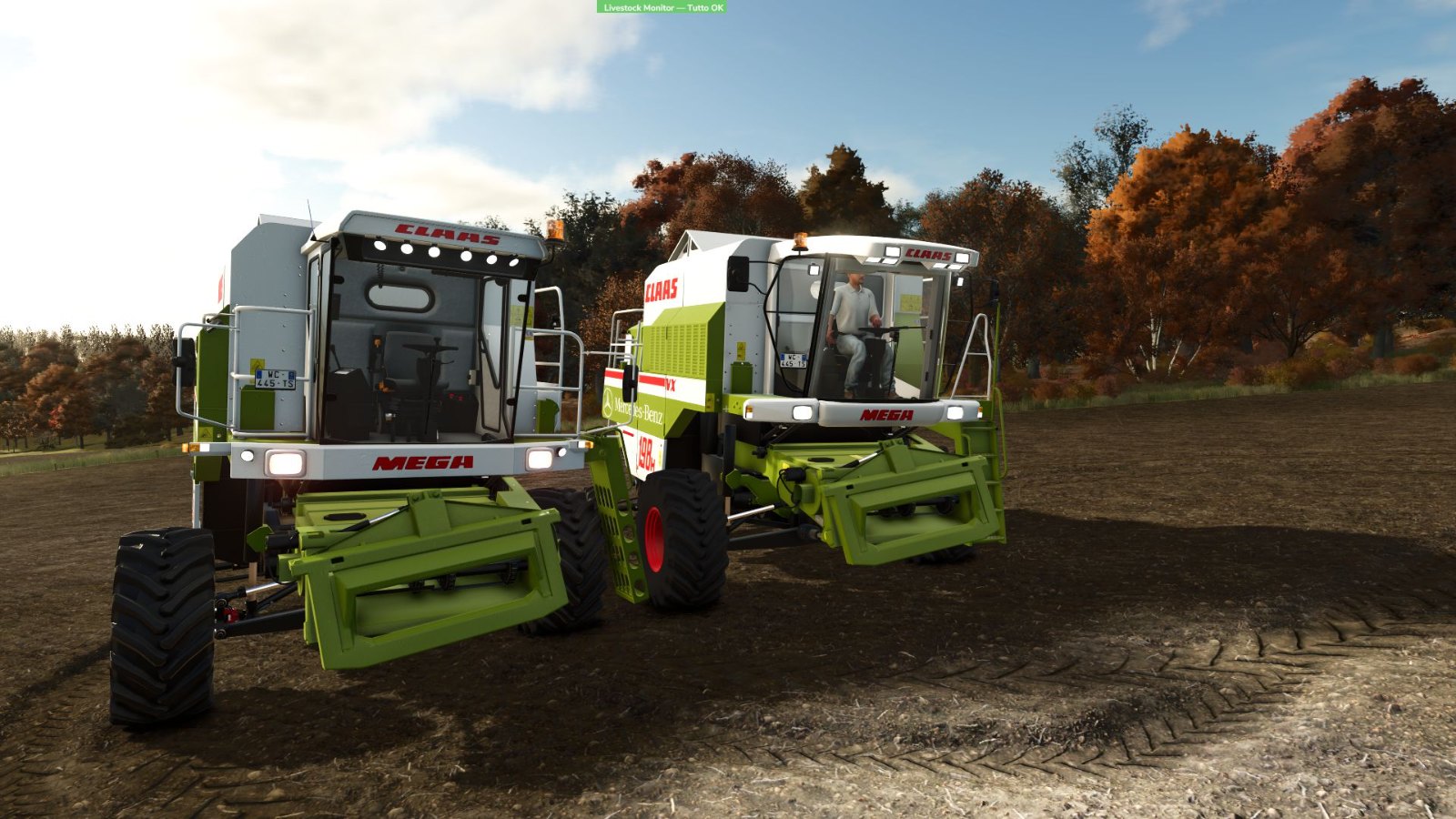 Claas Dominator 198H 2025 screenshot