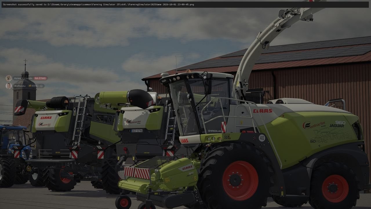 Claas Jaguar 900 Contractus Agro screenshot