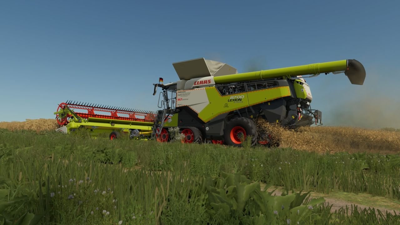 CLAAS Lexion 8000 Series screenshot