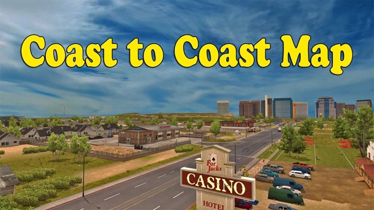 Coast to Coast Map