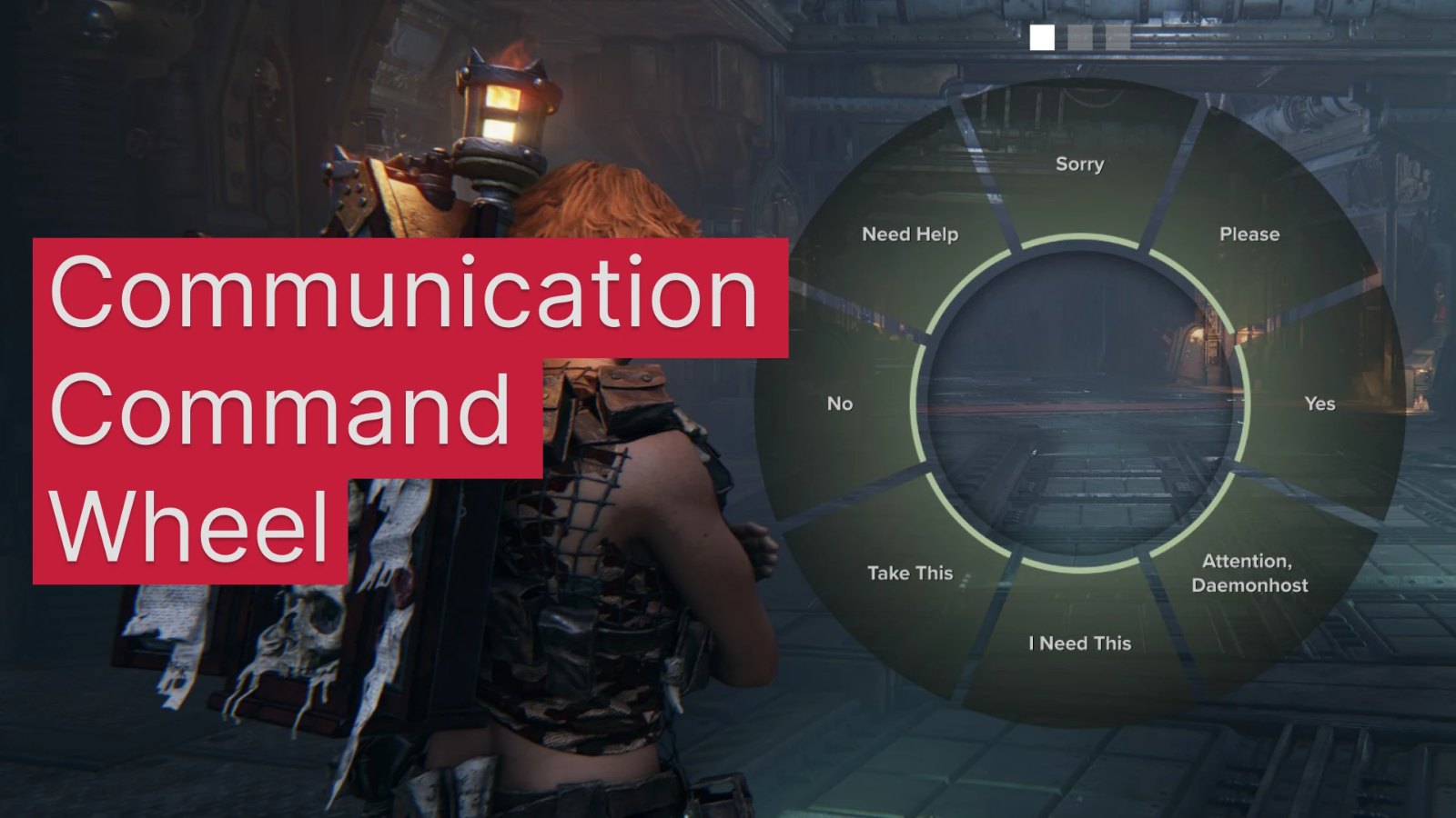 Communication Command Wheel