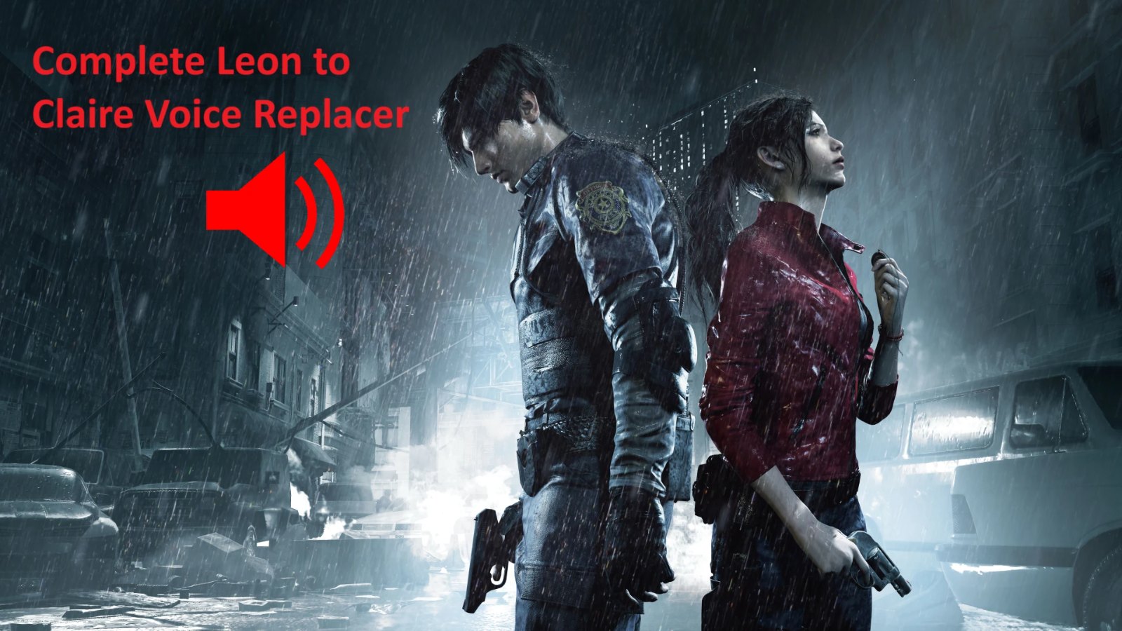 Complete Leon to Claire Voice Replacer
