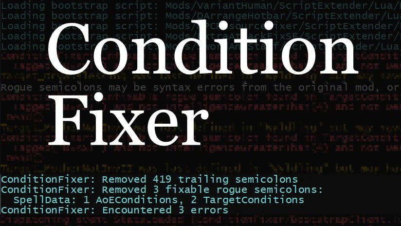 Condition Fixer screenshot