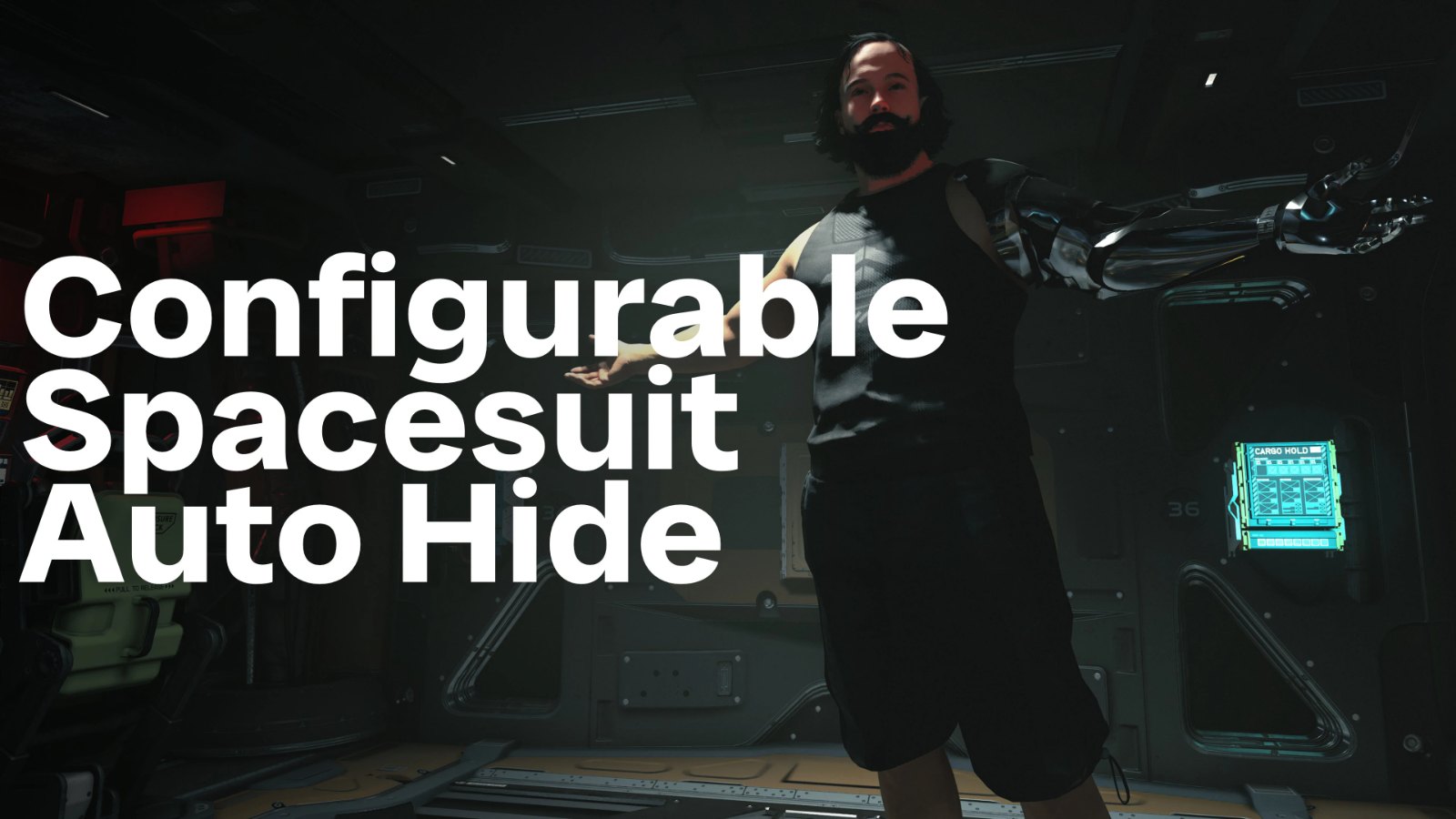 Configurable Spacesuit Auto-Hide