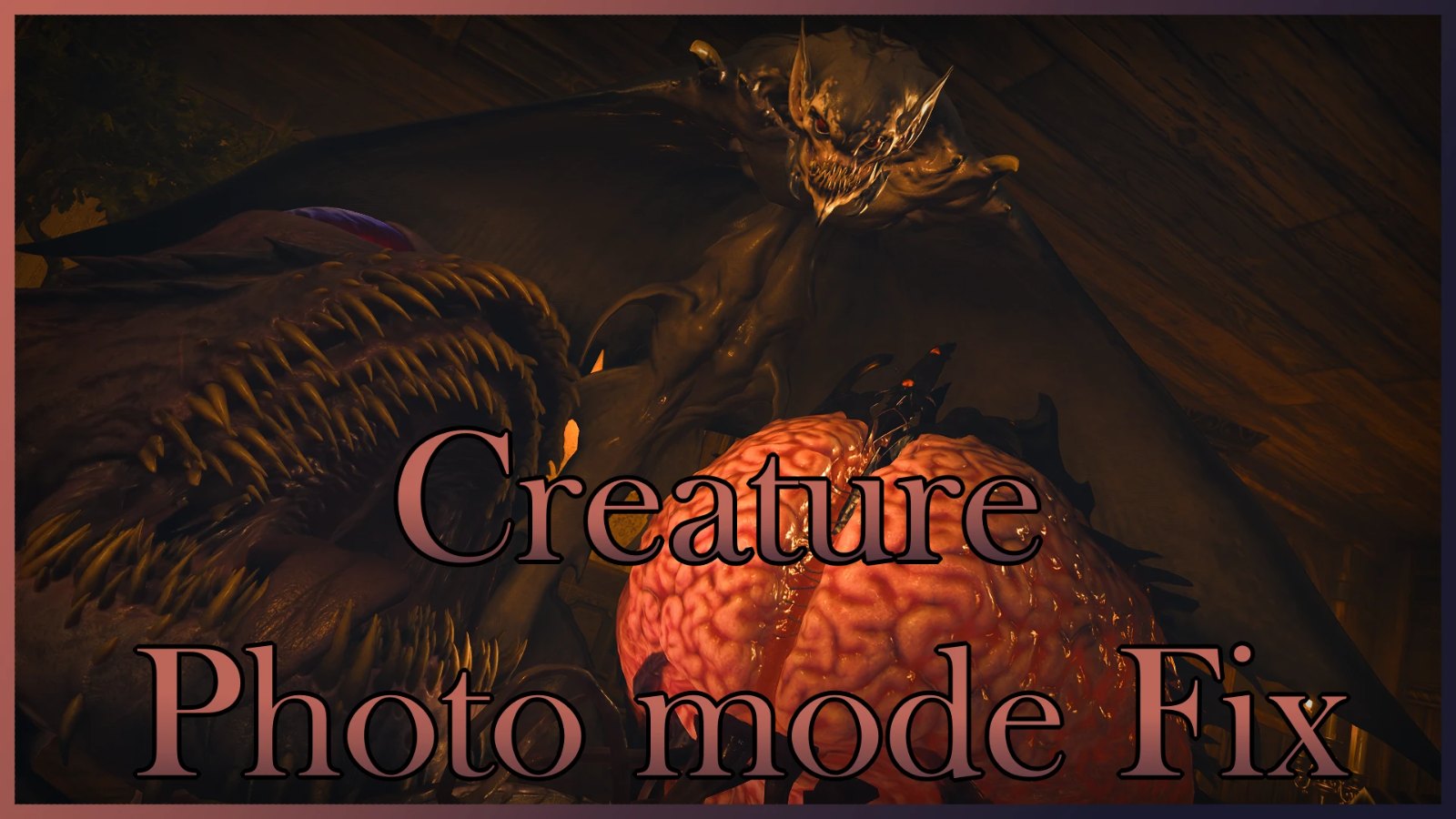 Creature Photo Mode Fix screenshot