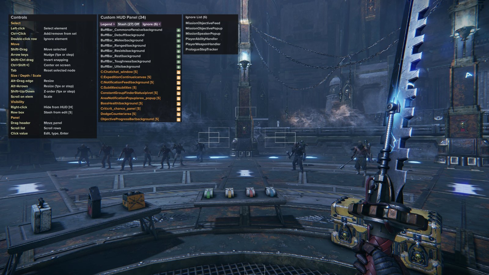 Custom HUD (Continued) screenshot