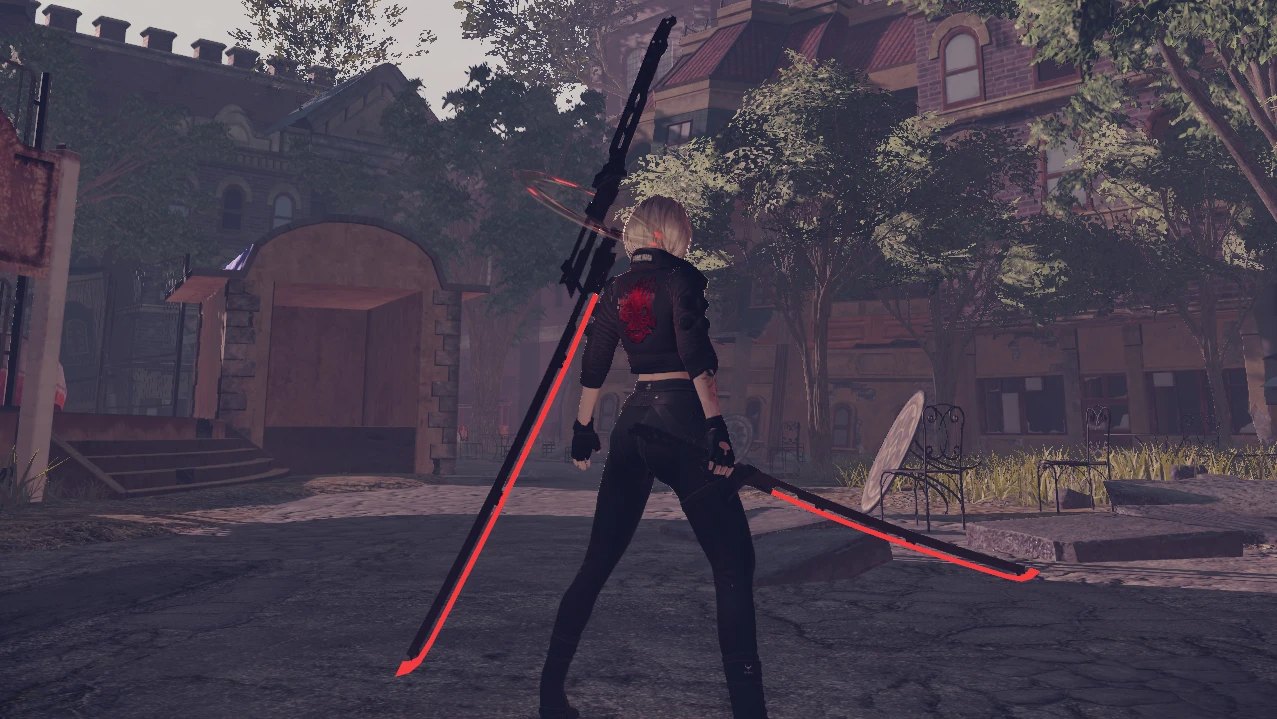 Cyberpunk Thermal Katanas