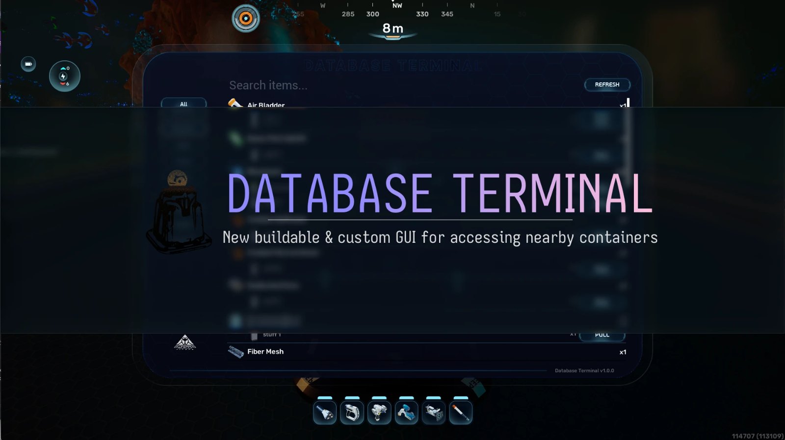 Database Terminal (Locker Search)