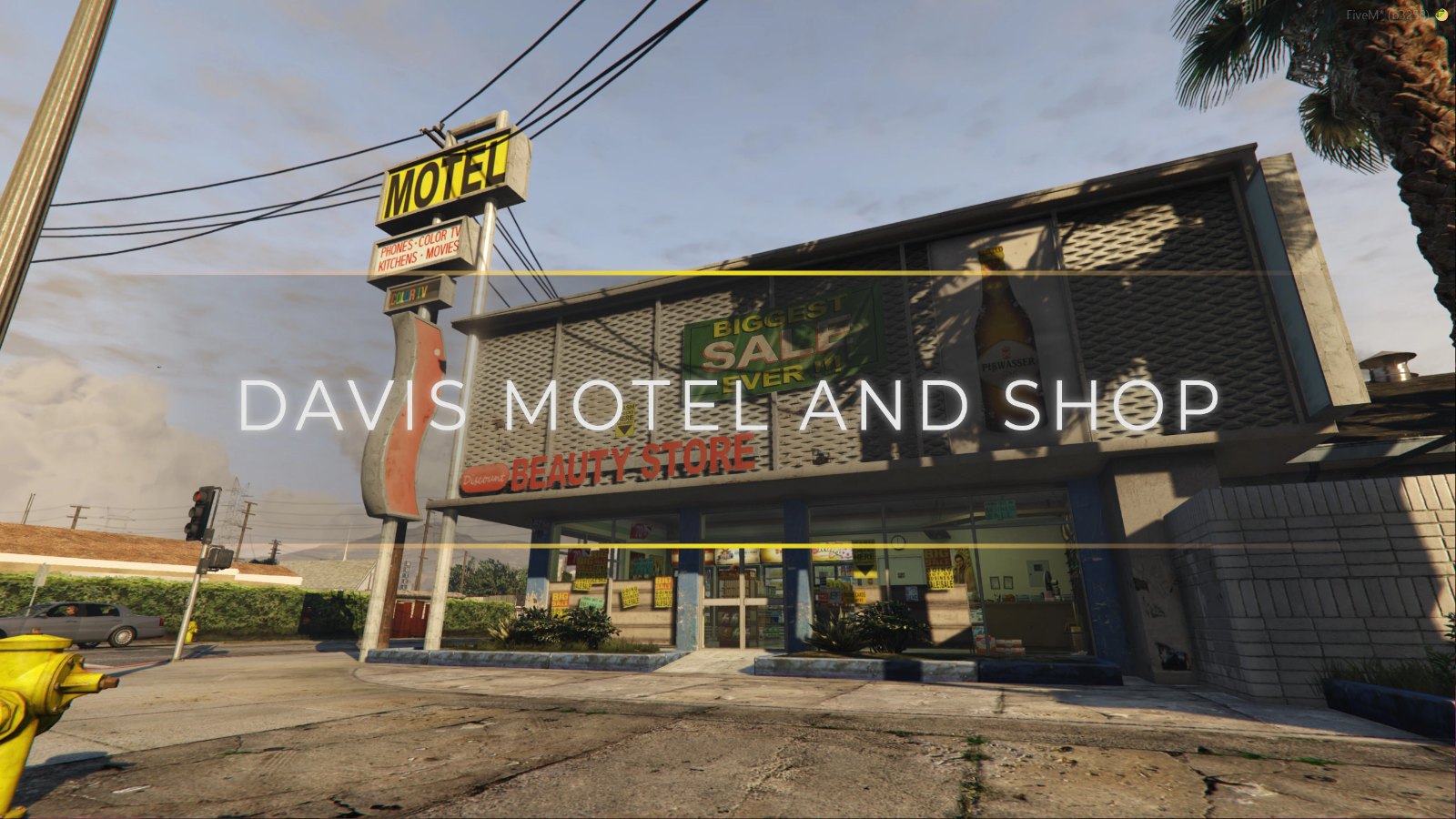 Davis Motel and Shop [SP | FiveM]