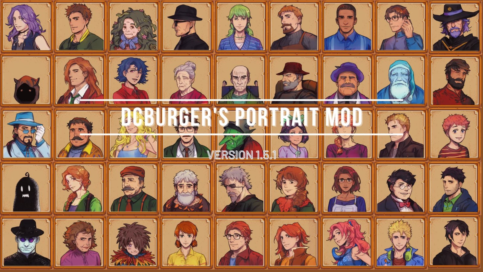 DCBurger's High Res Portrait Mod (CP) screenshot