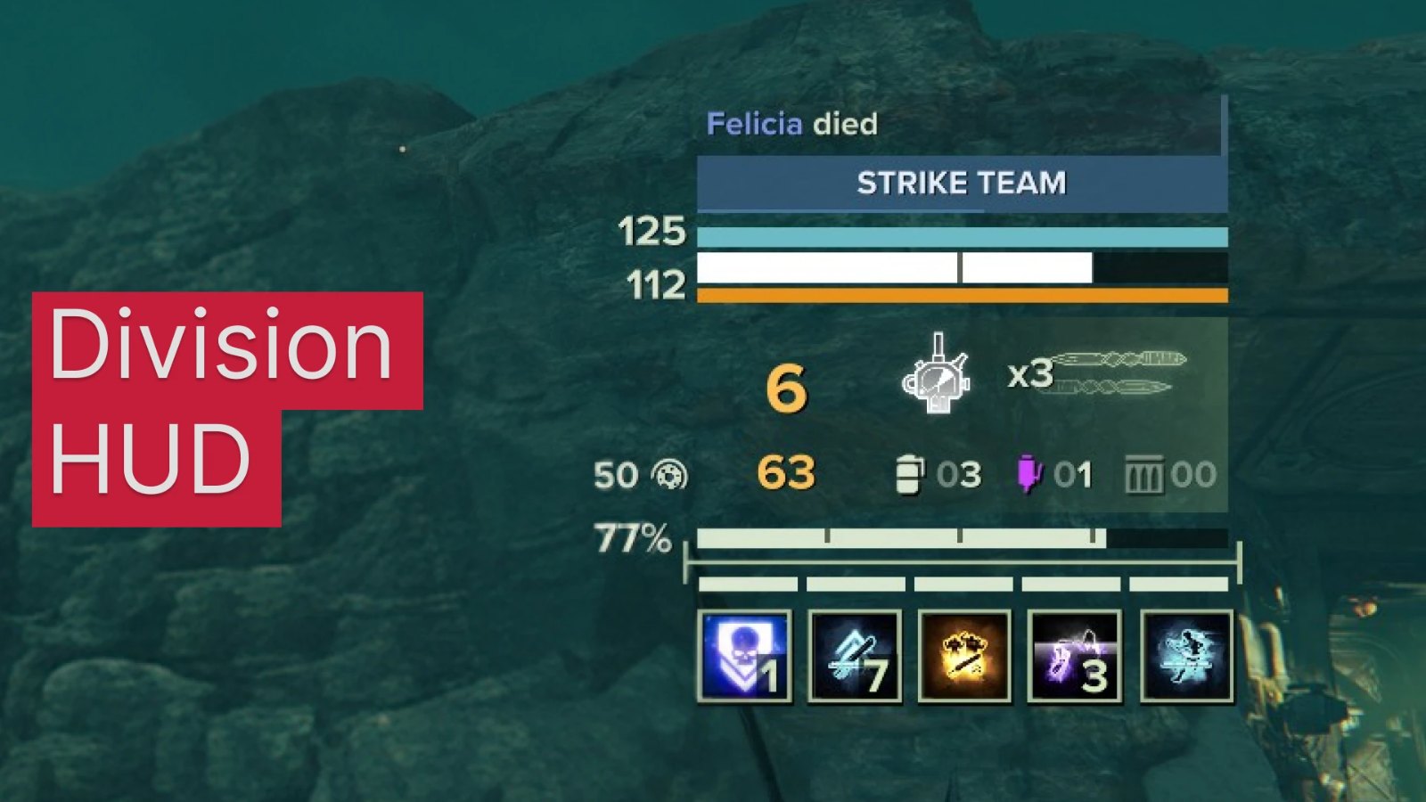 Division HUD screenshot