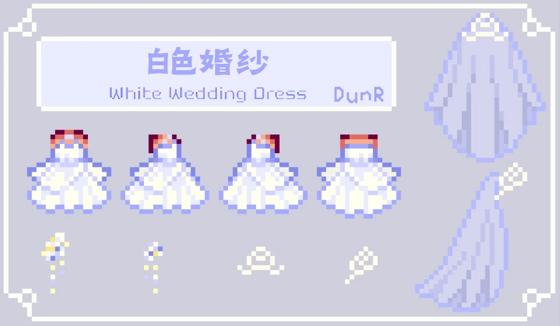 DunR_White Wedding Dress