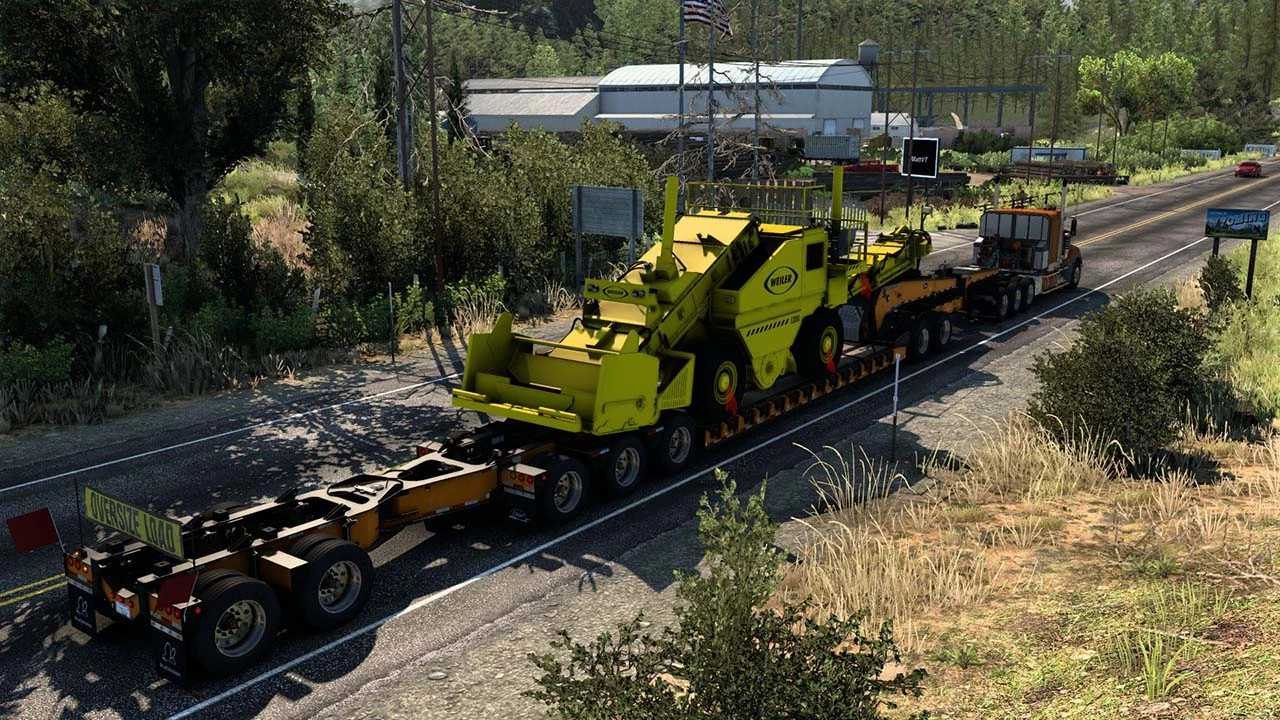 Etnyre Black Hawk Lowboy Trailer screenshot