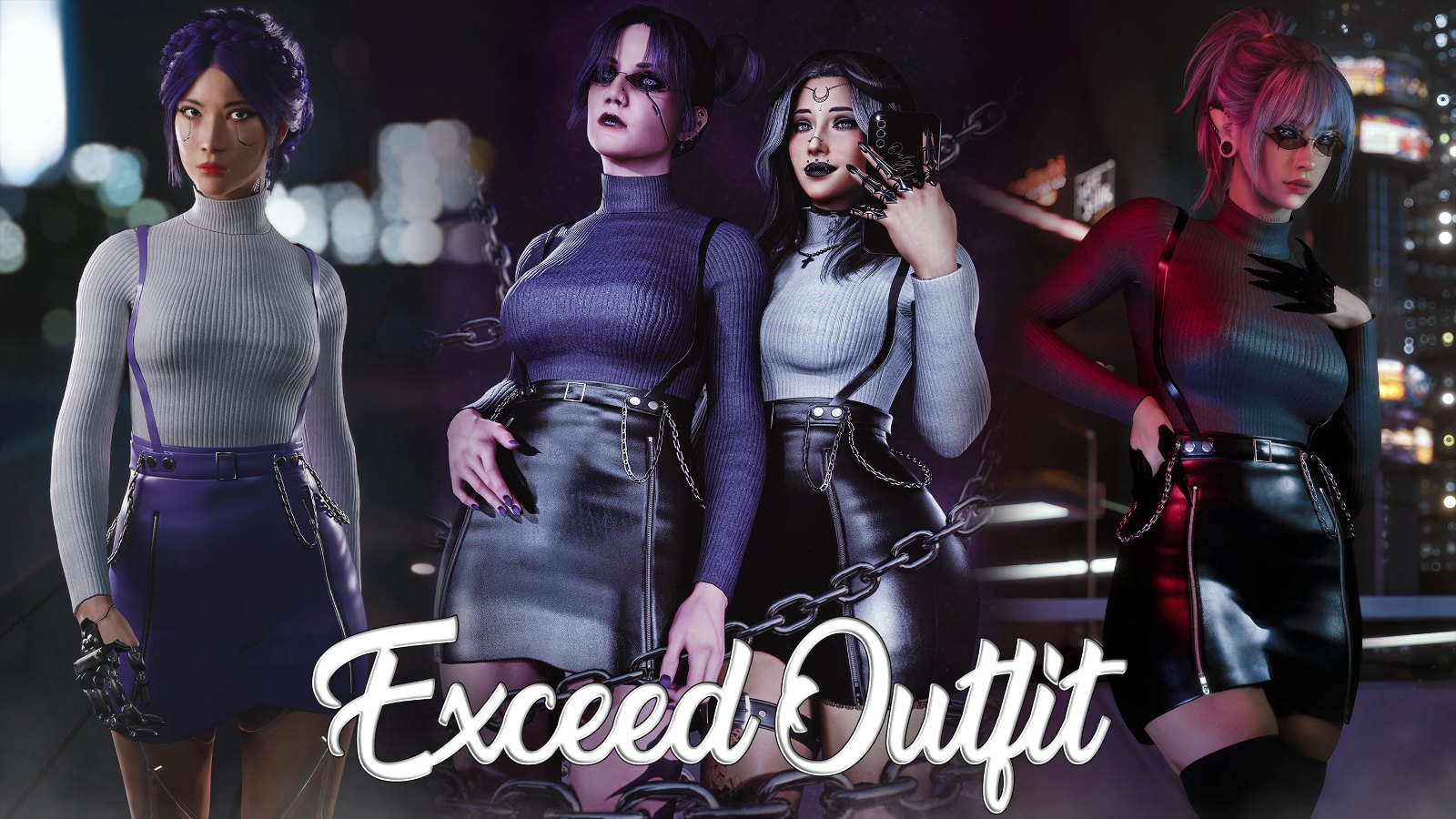 Exceed Outfit - MASC FEM V (Archive XL)