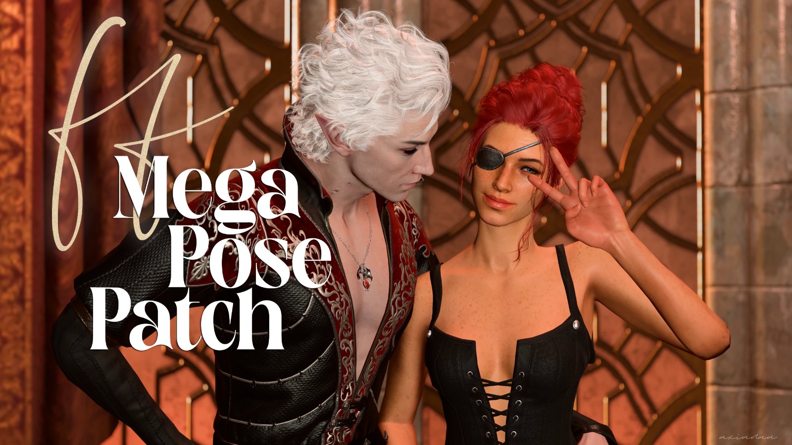 Faerun Fashionistas Mega Pose Patch