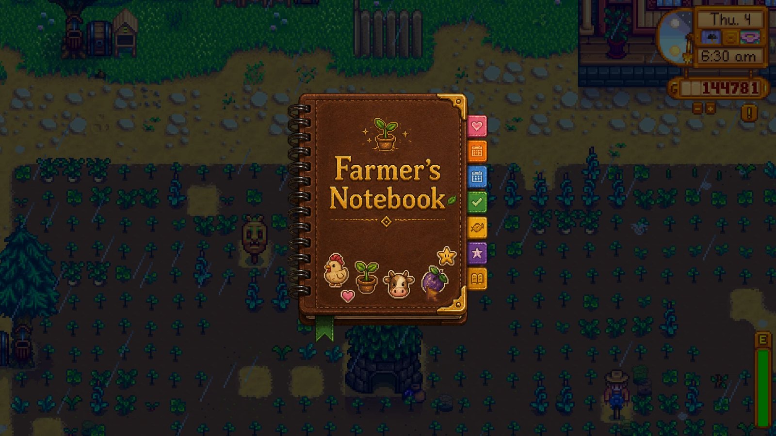 Farmer's Notebook screenshot