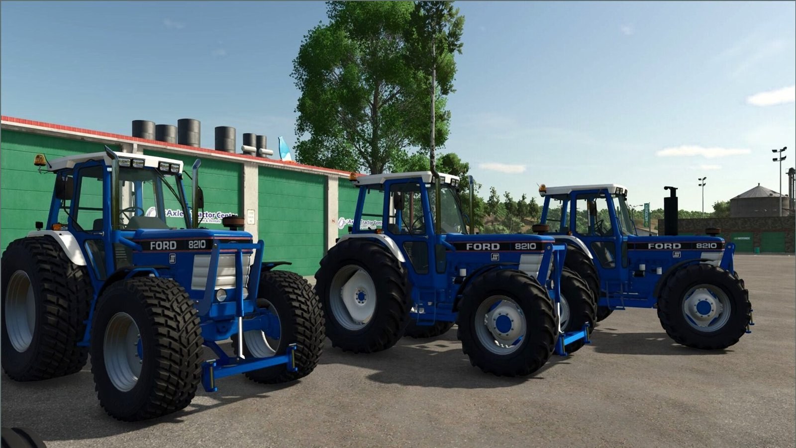 Ford 8000 with Front Blade screenshot
