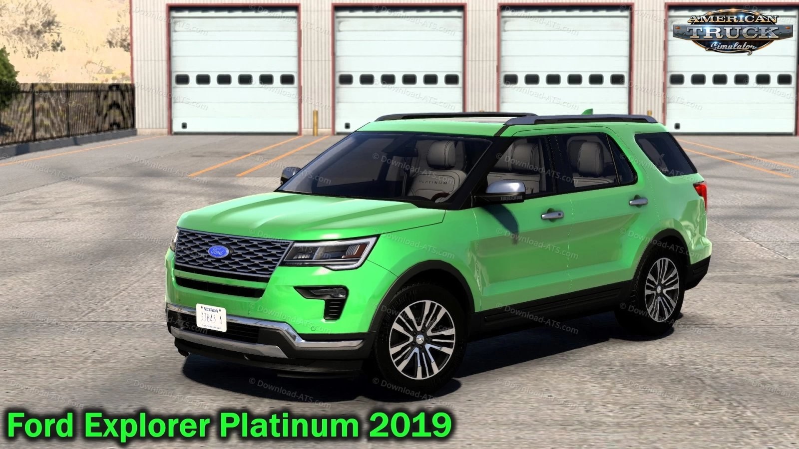 Ford Explorer Platinum 2019 + Interior screenshot